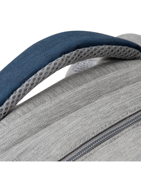 NB BACKPACK ANTI-THEFT 17.3"/7567 GREY/DARK BLUE RIVACASE