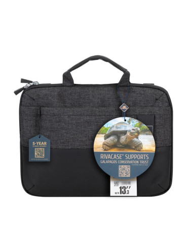 NB CASE LANTAU 13.3"/8823 BLACK MELANGE RIVACASE