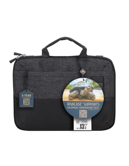 NB CASE LANTAU 13.3"/8823 BLACK MELANGE RIVACASE