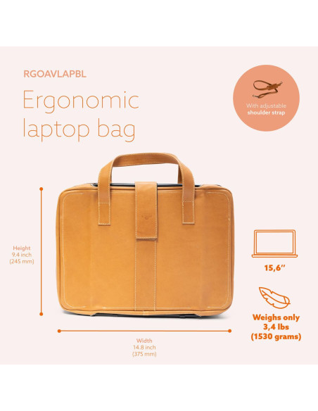 NB CASE VIVA 15.6"/RGOAVLAPBR R-GO TOOLS