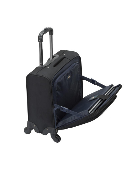 NB CASE TROLLEY TEGEL 15.6"/8481 BLACK RIVACASE