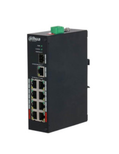 Switch, DAHUA, PFS3110-8ET-96-V2, PoE ports 8, 96 Watts, DH-PFS3110-8ET-96-V2