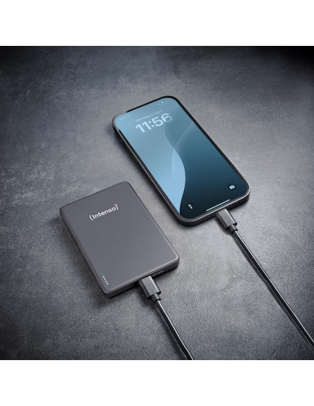 POWER BANK USB 5000MAH MAG/GREY 7344024 INTENSO