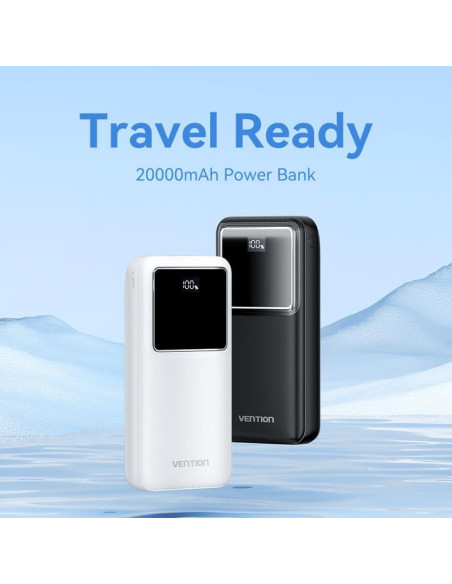 POWER BANK USB 20000MAH 22.5W/WHITE FHLW0 VENTION