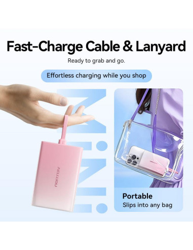 POWER BANK USB 10000MAH 22.5W/YELLOW FHZY0 VENTION