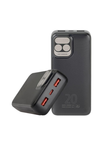 POWER BANK USB 20000MAH/VA2521 RIVACASE