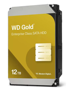 HDD, WESTERN DIGITAL, Gold, 12TB, SATA 3.0, 256 MB, 7200 rpm, 3,5", WD122KRYZ
