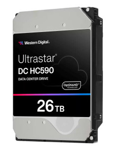 HDD, WESTERN DIGITAL ULTRASTAR, Ultrastar DC HC590, WUH722626ALE6L4 0F65672, 26TB, SATA 3.0, 512 MB, 7200 rpm, 3,5", 0F65672