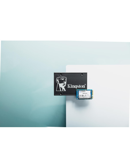 SSD, KINGSTON, KC600, 1TB, SATA 3.0, TLC, Write speed 520 MBytes/sec, Read speed 550 MBytes/sec, 2,5", TBW 600 TB, MTBF 1000000