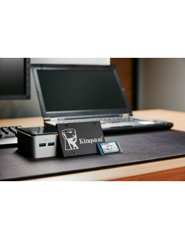 SSD, KINGSTON, KC600, 1TB, SATA 3.0, TLC, Write speed 520 MBytes/sec, Read speed 550 MBytes/sec, 2,5", TBW 600 TB, MTBF 1000000