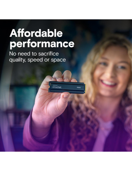 SSD, CRUCIAL, P510, 2TB, M.2, PCIe Gen5, NVMe, TLC, Write speed 8700 MBytes/sec, Read speed 10000 MBytes/sec, TBW 1200 TB, CT20