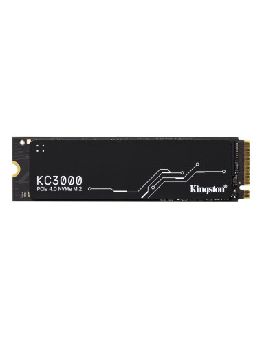 SSD, KINGSTON, KC3000, 1TB, M.2, NVMe, 3D TLC, Write speed 6000 MBytes/sec, Read speed 7000 MBytes/sec, TBW 800 TB, MTBF 180000
