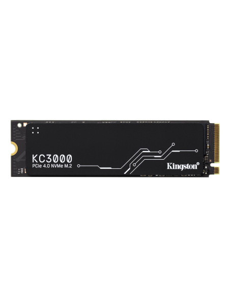 SSD, KINGSTON, KC3000, 1TB, M.2, NVMe, 3D TLC, Write speed 6000 MBytes/sec, Read speed 7000 MBytes/sec, TBW 800 TB, MTBF 180000