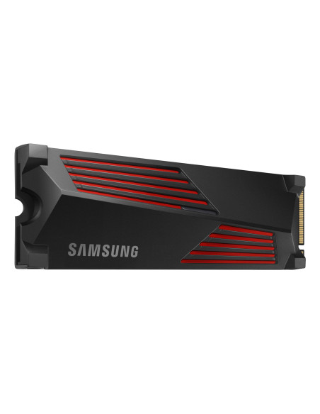 SSD, SAMSUNG, 990 PRO with Heatsink, 1TB, M.2, PCIE, NVMe, MLC, Write speed 6900 MBytes/sec, Read speed 7450 MBytes/sec, 2.3mm,