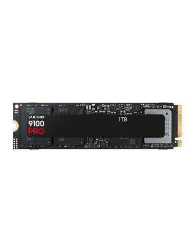 SSD, SAMSUNG, 9100 PRO, 1TB, M.2, PCIe Gen5, NVMe, TLC, Write speed 13300 MBytes/sec, Read speed 14700 MBytes/sec, 2.38mm, TBW 