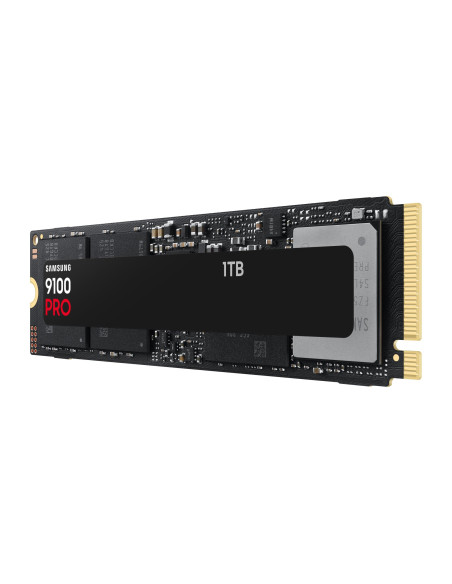 SSD, SAMSUNG, 9100 PRO, 1TB, M.2, PCIe Gen5, NVMe, TLC, Write speed 13300 MBytes/sec, Read speed 14700 MBytes/sec, 2.38mm, TBW 