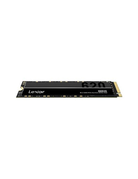 SSD, LEXAR, NM620, 2TB, M.2, PCIE, NVMe, 3D TLC, Write speed 3000 MBytes/sec, Read speed 3300 MBytes/sec, MTBF 1500000 hours, L