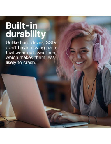 SSD, CRUCIAL, BX500, 4TB, SATA 3.0, Write speed 500 MBytes/sec, Read speed 540 MBytes/sec, 2,5", TBW 1000 TB, CT4000BX500SSD1