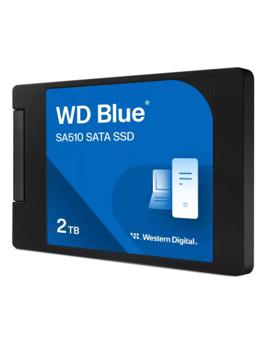 SSD, SANDISK, Blue SA510, POWERED BY SANDISK, 2000 GB, Serial ATA III, Write speed 520 MB/s, Read speed 560 MB/s, 2.5", WDS200T