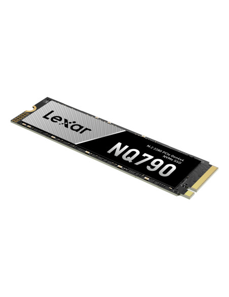 SSD, LEXAR, NQ790, 4TB, Heatsink M.2, PCIe Gen4, NVMe, Write speed 6000 MBytes/sec, Read speed 7000 MBytes/sec, MTBF 150000 hou