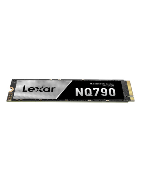 SSD, LEXAR, NQ790, 4TB, Heatsink M.2, PCIe Gen4, NVMe, Write speed 6000 MBytes/sec, Read speed 7000 MBytes/sec, MTBF 150000 hou