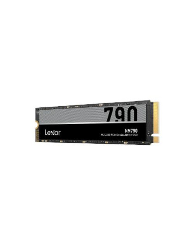 SSD, LEXAR, NM790, 4TB, M.2, PCIe Gen4, NVMe, Write speed 6500 MBytes/sec, Read speed 7400 MBytes/sec, 2.45mm, TBW 3000 TB, MTB