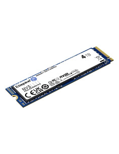 SSD, KINGSTON, NV3, 4TB, M.2, PCIE, 3D NAND, Write speed 5000 MBytes/sec, Read speed 6000 MBytes/sec, MTBF 200000 hours, SNV3S/