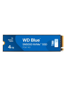 SSD, SANDISK, Blue SN5000, 4TB, M.2, NVMe, Write speed 5000 MBytes/sec, Read speed 5500 MBytes/sec, 2.38mm, TBW 1200 TB, WDS400