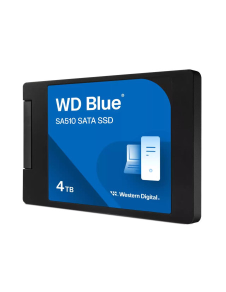 SSD, SANDISK, Blue SA510, POWERED BY SANDISK, 4000 GB, Serial ATA, Write speed 520 MB/s, Read speed 560 MB/s, 2.5", WDS400T3B0A