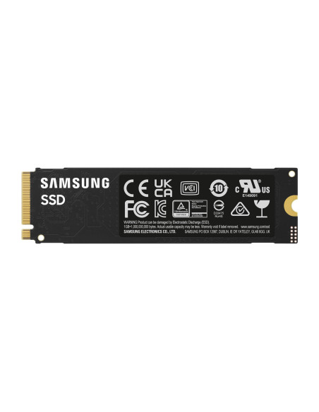SSD, SAMSUNG, 990 EVO Plus, 4TB, M.2, PCIe Gen5, NVMe, TLC, Write speed 6300 MBytes/sec, Read speed 7250 MBytes/sec, 2.38mm, TB