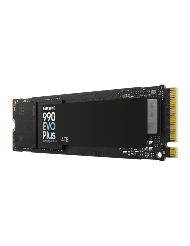 SSD, SAMSUNG, 990 EVO Plus, 4TB, M.2, PCIe Gen5, NVMe, TLC, Write speed 6300 MBytes/sec, Read speed 7250 MBytes/sec, 2.38mm, TB