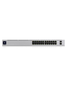 Switch, UBIQUITI, USW-Pro-24-PoE, Type L3, Desktop/pedestal, Rack, 24x10Base-T / 100Base-TX / 1000Base-T, 2xSFP+, PoE ports 24,