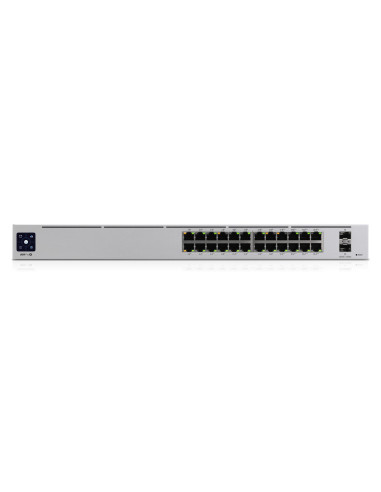 Switch, UBIQUITI, USW-Pro-24-PoE, Type L3, Desktop/pedestal, Rack, 24x10Base-T / 100Base-TX / 1000Base-T, 2xSFP+, PoE ports 24,