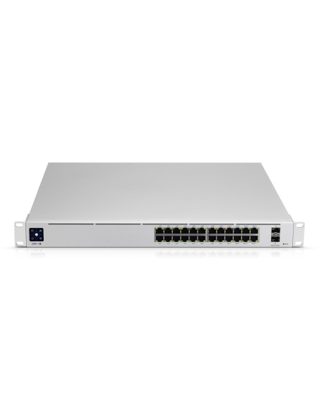 Switch, UBIQUITI, USW-Pro-24-PoE, Type L3, Desktop/pedestal, Rack, 24x10Base-T / 100Base-TX / 1000Base-T, 2xSFP+, PoE ports 24,