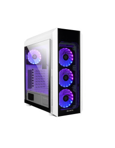 Case, CHIEFTEC, ATX/micro ATX/Mini-ITX, White, Midi Tower, PC, GL-03W-OP