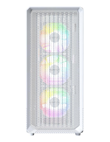 Case, MONTECH, X5, MidiTower, Case product features Transparent panel, Not included, Colour White, X5(W)