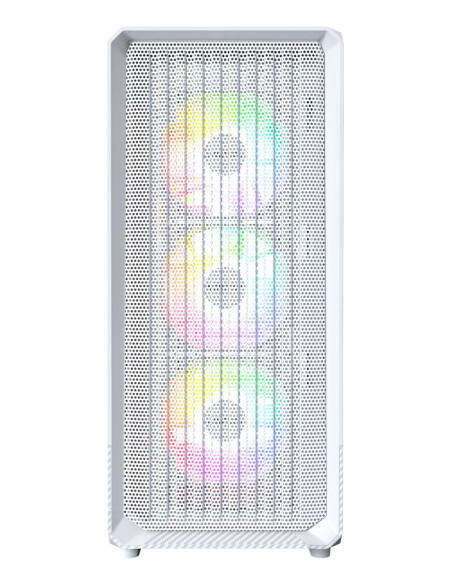 Case, MONTECH, X5, MidiTower, Case product features Transparent panel, Not included, Colour White, X5(W)