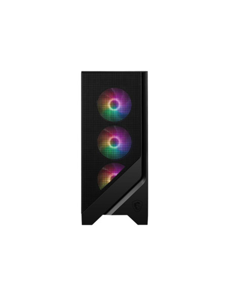 Case, MSI, MAG FORGE 120A AIRFLOW, MidiTower, Not included, ATX, MicroATX, MiniITX, Colour Black, MAGFORGE120AAIRFLOW