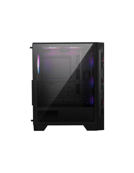 Case, MSI, MAG FORGE 120A AIRFLOW, MidiTower, Not included, ATX, MicroATX, MiniITX, Colour Black, MAGFORGE120AAIRFLOW