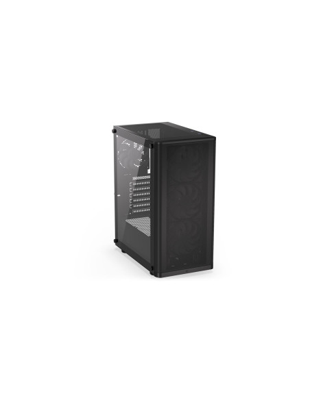 Case, ENDORFY, Ventum 200 ARGB, MidiTower, Case product features Transparent panel, Not included, ATX, MicroATX, MiniITX, Colou