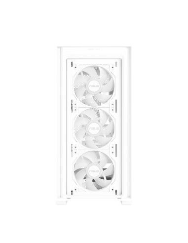 Case, ASUS, A21 PLUS, MidiTower, Case product features Transparent panel, Not included, MicroATX, MiniITX, Colour White, A21PLU