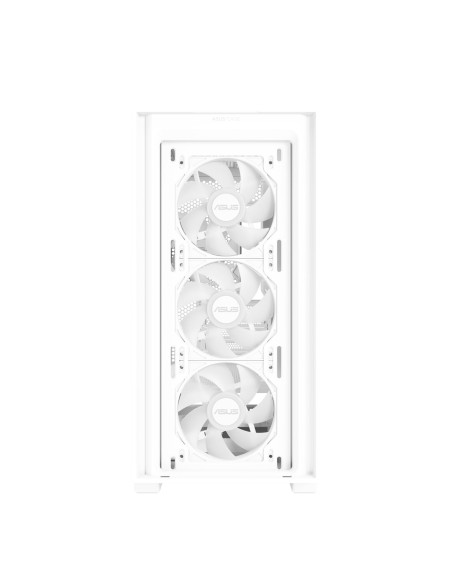 Case, ASUS, A21 PLUS, MidiTower, Case product features Transparent panel, Not included, MicroATX, MiniITX, Colour White, A21PLU