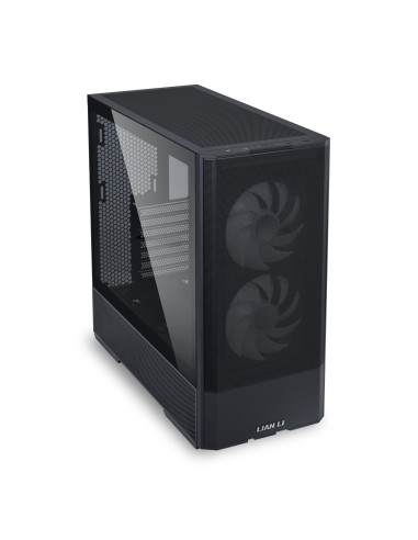 Case, LIAN LI, ATX/micro ATX/Mini-ITX, Black, Midi Tower, PC, Lian Li Lancool 207 Black (G99.LAN207RX.00), G99.LAN207RX.00