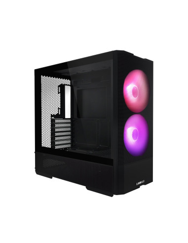 Case, LIAN LI, ATX/micro ATX/Mini-ITX, Black, Midi Tower, PC, Lian Li Lancool 207 Black (G99.LAN207RX.00), G99.LAN207RX.00
