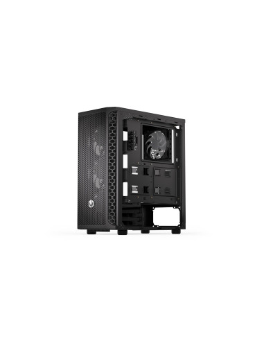 Case, ENDORFY, Signum 300 ARGB, MidiTower, Case product features Transparent panel, Not included, ATX, MicroATX, MiniITX, Colou