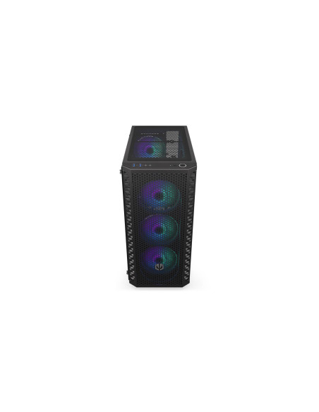 Case, ENDORFY, Signum 300 ARGB, MidiTower, Case product features Transparent panel, Not included, ATX, MicroATX, MiniITX, Colou