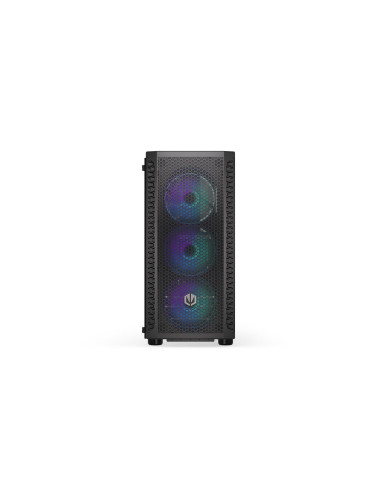 Case, ENDORFY, Signum 300 ARGB, MidiTower, Case product features Transparent panel, Not included, ATX, MicroATX, MiniITX, Colou