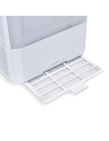 Case, LIAN LI, ATX/micro ATX/Mini-ITX, White, Midi Tower, PC, Lian Li Lancool 207 White (G99.LAN207RW.00), G99.LAN207RW.00