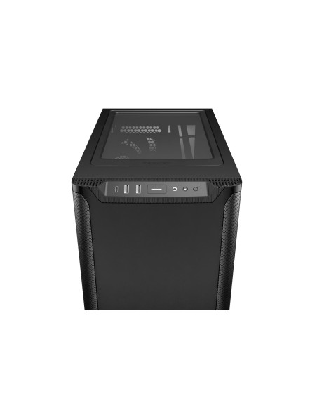 Case, BE QUIET, PURE BASE 501, MidiTower, ATX, MicroATX, MiniITX, Colour Black, BG073