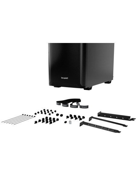 Case, BE QUIET, PURE BASE 501, MidiTower, ATX, MicroATX, MiniITX, Colour Black, BG073